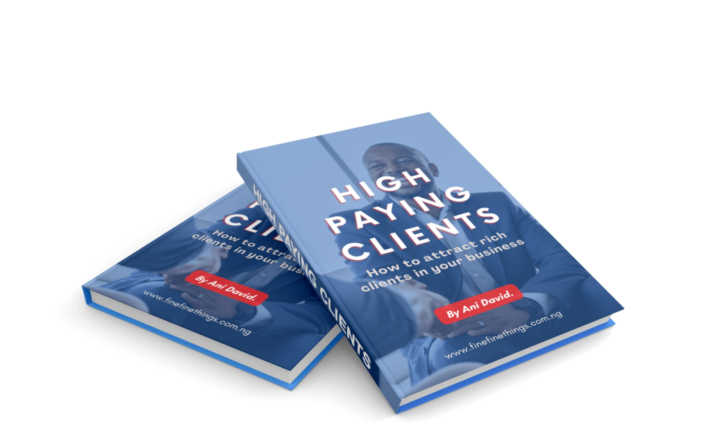 How to get high paying customers