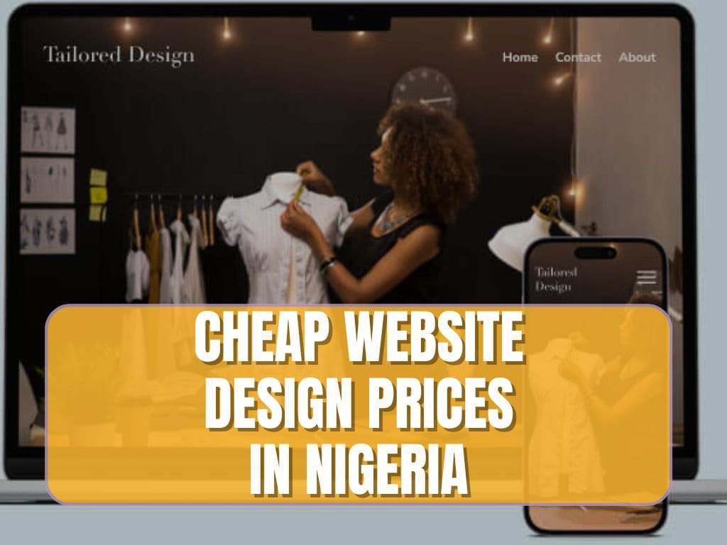 Website design prices in Nigeria