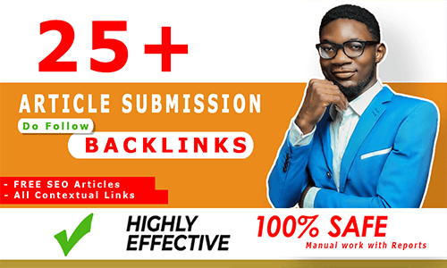 buy do follow Article Submission backlinks