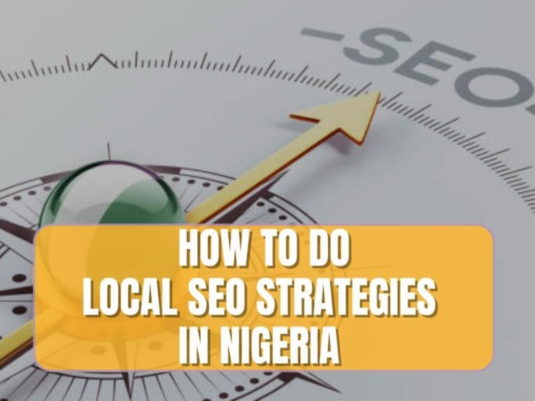 local SEO techniques in Nigeria