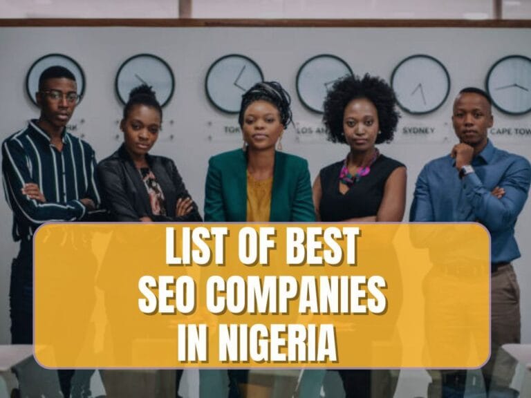 top SEO companies in Nigeria