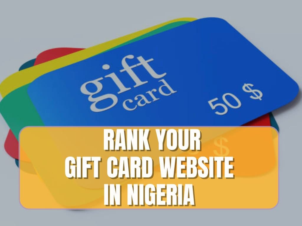 rank your gift card website