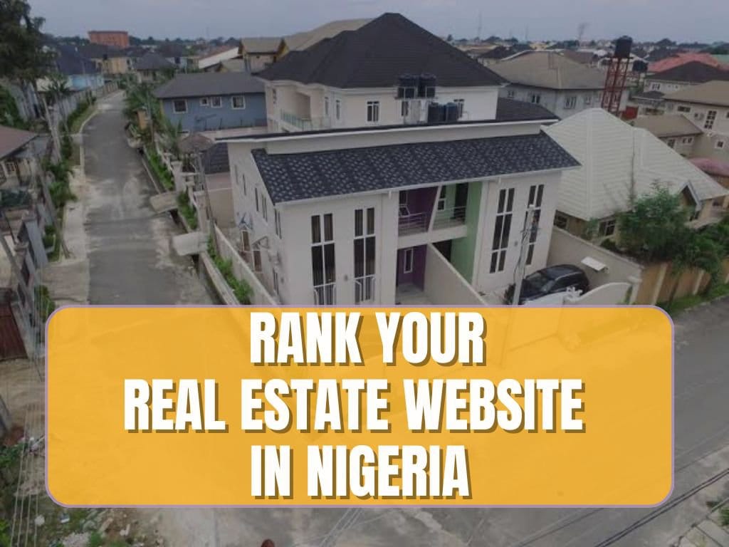 rank your real estate website