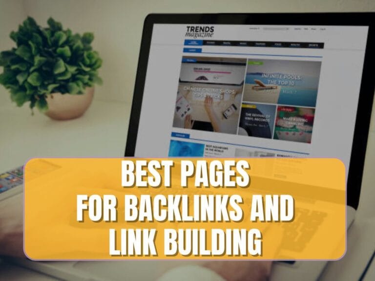 pages your backlinks should point to