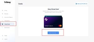 grey.co virtual dollar cards in Nigeria