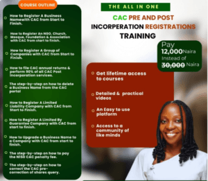 CAC registration training in Nigeria