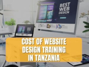 cost of website design training in Tanzania