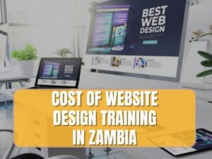 cost of website design training in Zambia