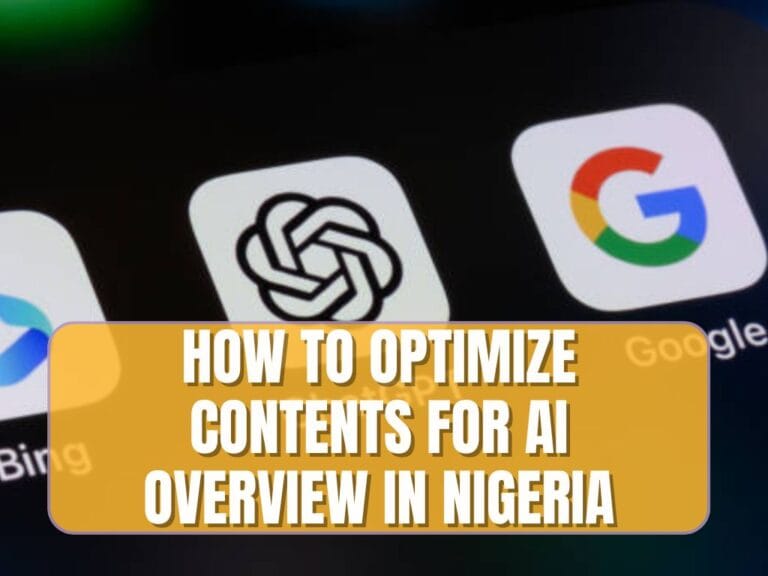 optimize content for AI overviews